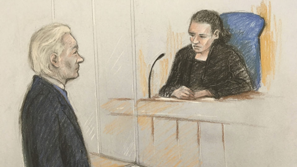 Assange in Court