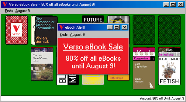 Flash Verso ebook sale!