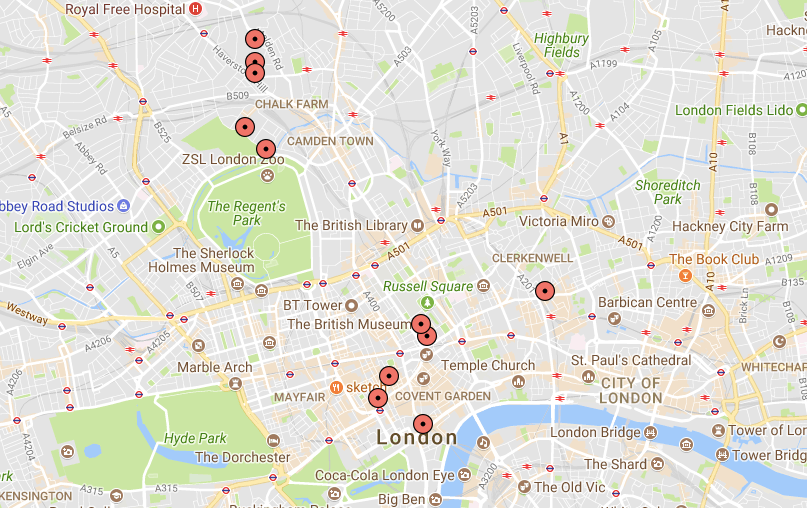 Marx's London: A Map & Verso Books