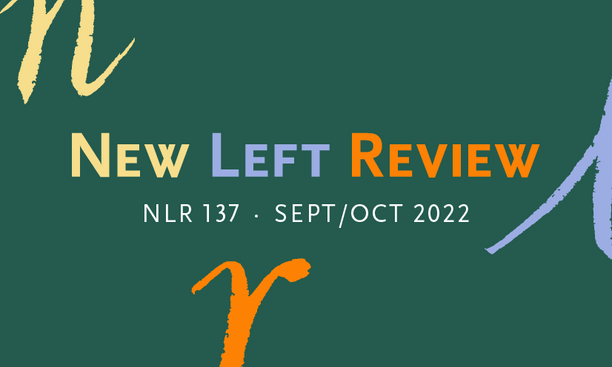 New Left Review 137, out now